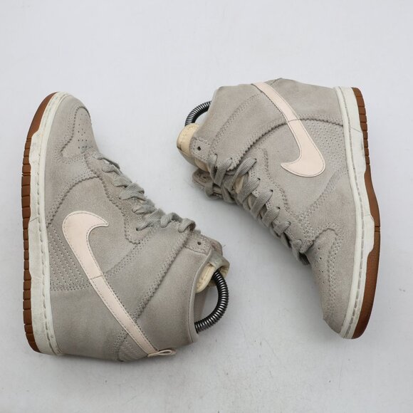 Nike Dunk Sky Hi Hidden Wedge Heel Women's Size 6.5 Sneakers Pale Gray Sail - Picture 8 of 9